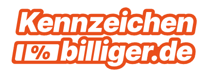 Kennzeichen billig online bestellen